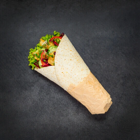 Gemüse-Wrap